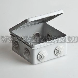 Коробка распаячная 80*80*50 для о/п IP54 (67040M) Тусо