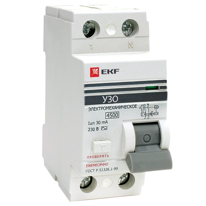 Картинка устройства дифференциальной защиты от компании Светсервис Устройства дифференциальной защиты от компании Светсервис