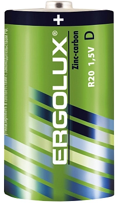 Батарейка R20 / D ERGOLUX SR*2