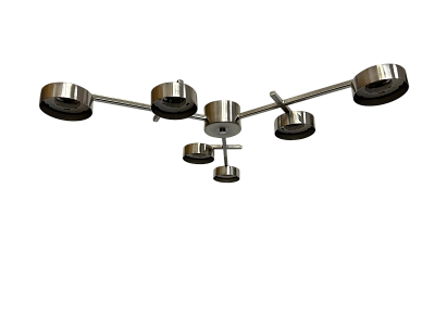 Люстра TNG-6GX53-N-1 "НОРДИС", цвет никель TANGO (1/5)