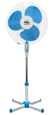 Вентилятор напольный VGF-01 Blue, 40 Вт, 3 режима, 90º поворот, синий VKL electric (1)