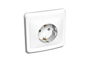 Розетка с/з белый СП, 16А, 220В (РС 16-003В) Этюд