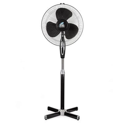 Вентилятор напольный VGF-01 Black, 40 Вт, 3 режима, 90º поворот, чёрный VKL electric (4)