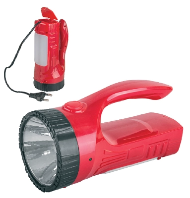 Фонарь-прожектор аккумуляторный NPT-SP17-ACCU, 3 режима работы, 22LED 1W, ЗУ (0,75 Ач Li-Ion), 220V, IP33, пластик Navigator