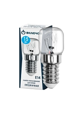 Лампа для печей Т22-15W-E14 15W, Е14, 220V, t=300C° Включай