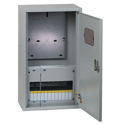 Корпус металлический ЩУРН 3/12 Э с окном (500х300х120) IP31 EKF PROxima