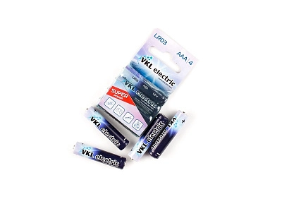 Батарейка LR 03 / ААА VKL electric Alkaline BL* 4