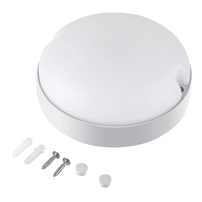 Светильник светодиодный влагозащищенный круг (VLZR3-65-12-6500 ), 6500К, 1200Лм, IP65 (140*57мм) VKL electric