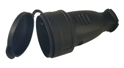 Штепсельный разъем с/з каучук 16А 250В IP44 VKL electric