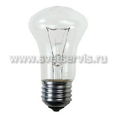 Лампа накаливания ЛОН 60, Е27, 220-240В, К50 МСЛЗ