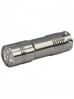 Фонарь TM9, 9 LED, алюмиевый корпус (3хААА) ТРОФИ