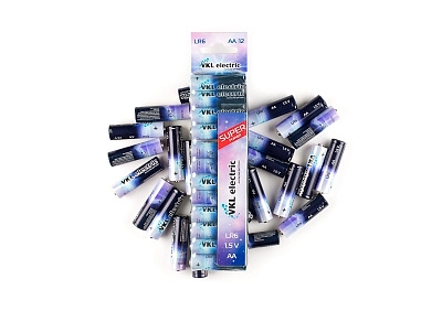 Батарейка LR 6 / АА VKL electric Alkaline BL*12
