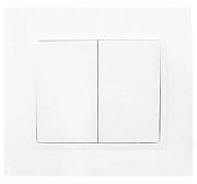 Выключатель 2кл бел. TANGO HOUSE СП 10А, 250В (3/10/200)