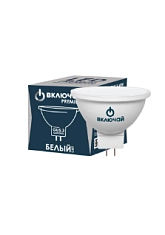 Лампа светодиодная 11W GU5.3 MR16 4000K 220V(LED PREMIUM MR16-11W-GU5.3-W) Включай
