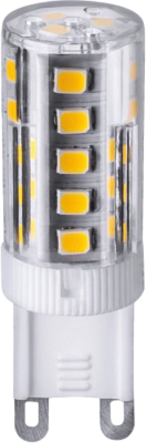 Лампа светодиодная 5.5W G9 4000K 220V AC Ceramics16*49mm (LED PREMIUM G9-220V-5.5 W-NW CR) Включай