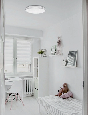 Светильник LED настенно-потолочный "ВИСКИ" 60Вт НББД-RC-P-1 (390*75мм, основание 350мм) с ИК ДУ TANGO РОССИЯ ЦВЕТНАЯ УПАКОВКА