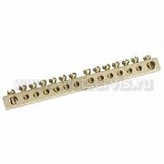 Шина "N" нулевая 6х9мм 14/1 (крепеж по центру) ИЭК