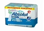 Мыло туалетное антибактериальное "CLASSIC ABS" Ультразащита,  (упак 4шт х 75гр) АБСОЛЮТ [M]