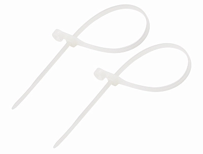 Хомут нейлон 4,8х400мм (белый) (уп 100шт) VKL electric