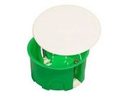 Коробка распределительная 86*45 (80*45) для полых стен с крышкой КР1202 Hegel