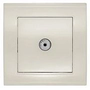 Розетка TV слон. кость СП, 16А, 220В (7948790) Бриллиант