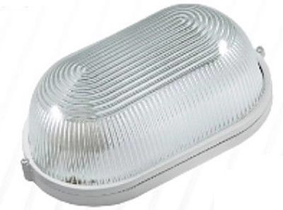 Светильник пылевлагозащищенный 100Вт Овал белый (НБП 04-100-001 УХЛ1), IP54, (t от -45° до +130°) VKL electric (8шт)