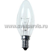 Лампа накаливания ДС 60Вт, Е14, 220-240В МСЛЗ