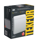 ЩРВ-П-8 Корпус модульный пластиковый (240*218*102) IP41 белая дверь TEKFOR ИЭК