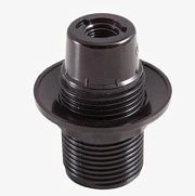 Патрон Е14 карболит.с кольцом черный  (GLH-E14-CAR-H-B-R) General