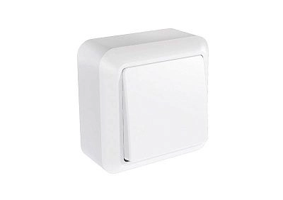 Выключатель 1кл белый  Оптима ОП,10А, 220В, А110-377 Кунцево