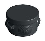 Коробка распаячная D65*40 для о/п IP54 040-038Ч ЧЕРНАЯ VKL electric