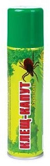 КЛЕЩ-КАПУТ аэрозоль от клещей ,блох (без запаха), Баллон 210 см куб. Ваше Хозяйство срок хран. 3г.