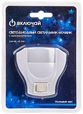 Светильник-ночник LM-NL-01 1W с выключателем  Включай