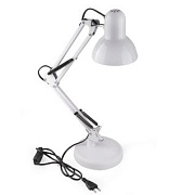 Светильник настольный (DL-3- 60W-E27) основание+струбцина, белый Включай