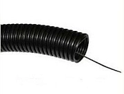 Труба гофриров. ПНД d32 с зондом (50м) ЧЕРНАЯ VKL electric