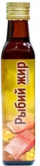 РЫБИЙ ЖИР кормовая добавка, флакон 260мл, Ваше хозяйство (1/12) срок хран. 1 год