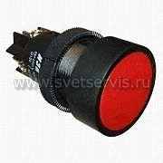 Кнопка SB-7 "Стоп" красная 1р d22мм/240В ИЭК