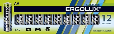Батарейка LR 6 / АА ERGOLUX Alkaline BP*12