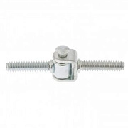 Петля ввёртная ПВв1 р=1,25 "Металлист" белый цинк