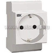 Розетка РАр 10-3-ОПс с заземляющим контактом ИЭК