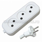 Удлинитель 3*5 ПВС 6А б/з (У6-639М) Универсал (№15)