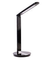 Светильник настольный UF-810 С02 LED 11Вт, 500Лм, 3000-4500-6500К, сенсорное вкл., диммирование, 3 уровня яркости, черный Ultraflash