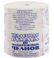 Туалетная бумага "НАБЕРЕЖНЫЕ ЧЕЛНЫ" 1-сл (1/48)