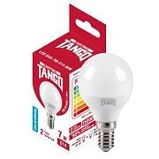 Лампа светодиодная 7W E14 шарик 6500K 220V (TANGO LED G45-7W-E14-WW) TANGO