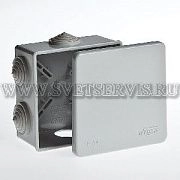 Коробка распаячная 85*85*40 для о/п IP54 (67040) Тусо