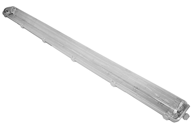 Светильник корпус ДСП 12-2х18-001 под LED лампу T8, IP65, прозр. ПС(1275*110*60)  VKL electric