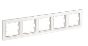 Рамка 5-мест. бел. BRITE (РУ-5-БрБ) ИЭК