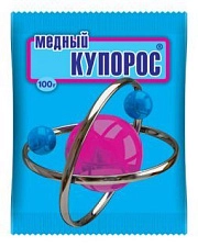 МЕДНЫЙ КУПОРОС  пакет 100 гр. Ваше хозяйство