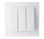 Выключатель 3кл белый СП TOURAN