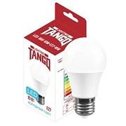 Лампа светодиодная 10W E27 A60 6500K 220V (TANGO LED А60-10W-E27-WW) TANGO